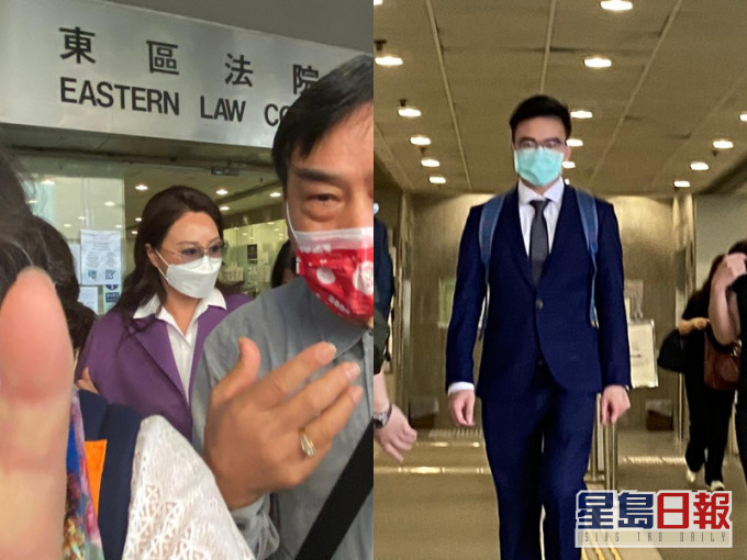 宋晞綸(紫衫)與蔡俊軒。