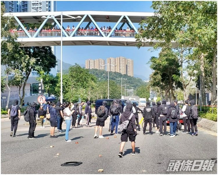 該網上眾籌的活動聲稱款項將支援示威活動。資料圖片
