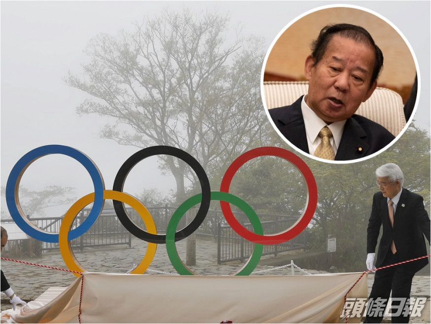 自民黨幹事長二階俊博表示,如果疫情變得嚴峻,取消東奧也是一個選項。AP