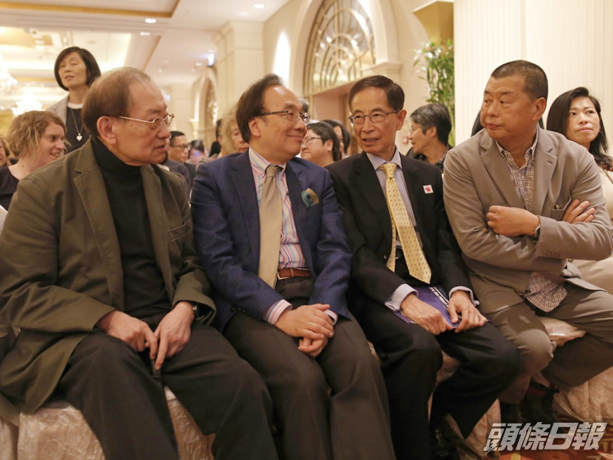 黎智英過去多次被揭發向泛民主派人士和政黨,包括民主黨和公民黨等捐款過2000萬元。資料圖片
