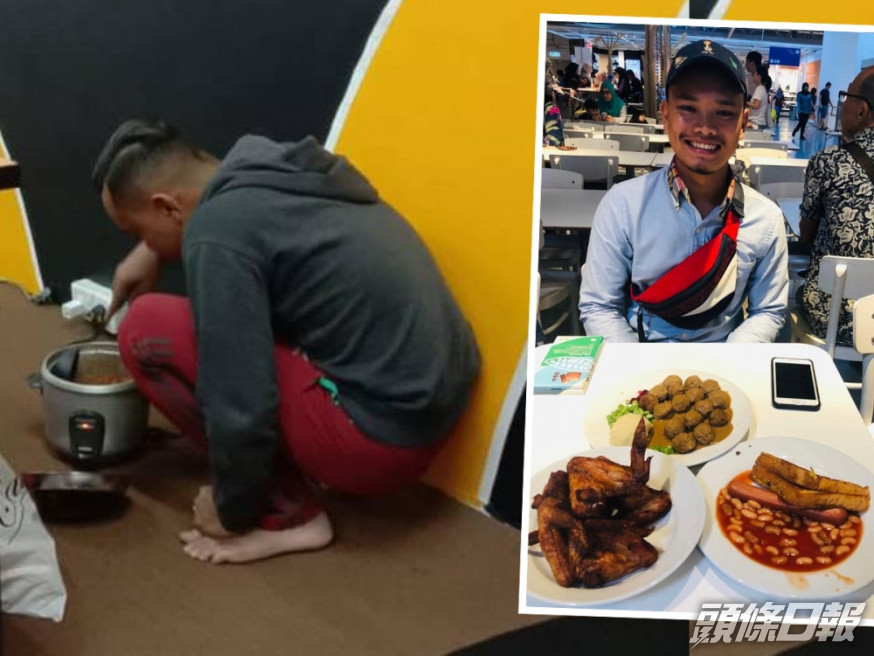 19歲孝順仔偷偷在公司煮飯,老闆揭背後感人故事。
