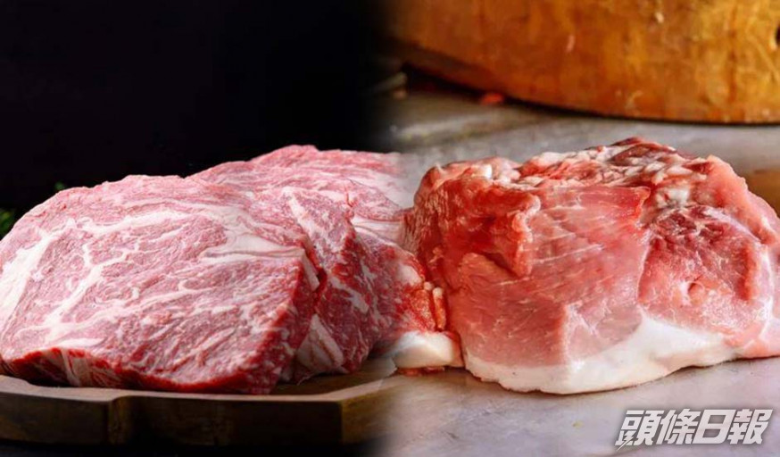 胡先生發現「牛肉」變成豬肉。資料圖片