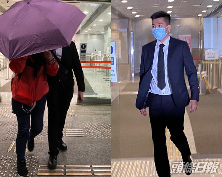 被告羅鎮傑(左);警員劉志成(右)。 資料圖片