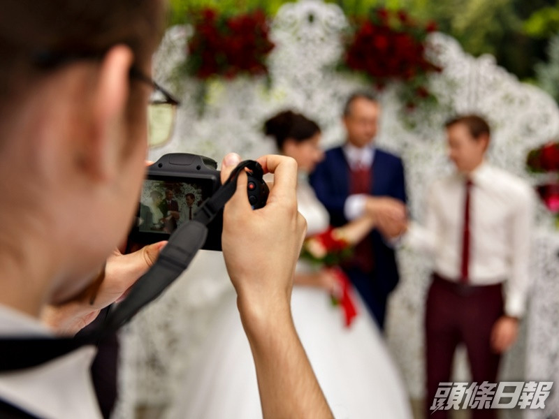 事主用友情價為朋友做婚攝,最終卻不歡而散。(示意圖,相中並無當事人)