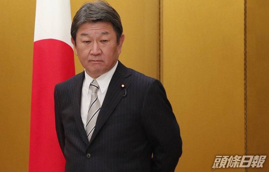 日本外相茂木敏充。AP