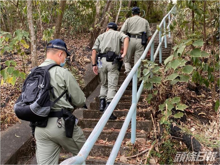 警方於將軍澳展開反爆竊行動。警方圖片