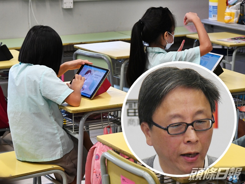港大感染及傳染病中心總監何栢良(小圖)建議,學校應繼續做好防疫措施,嚴防校內出現新冠病毒群組。資料圖片