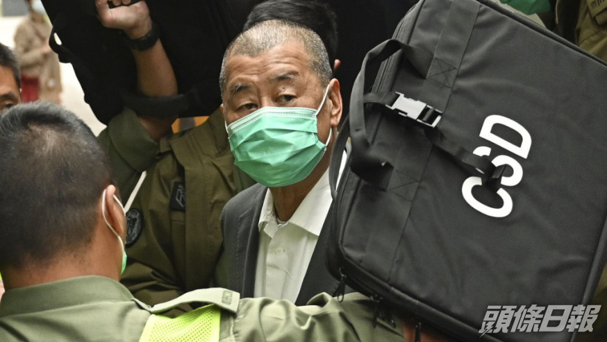 被告黎智英。 資料圖片