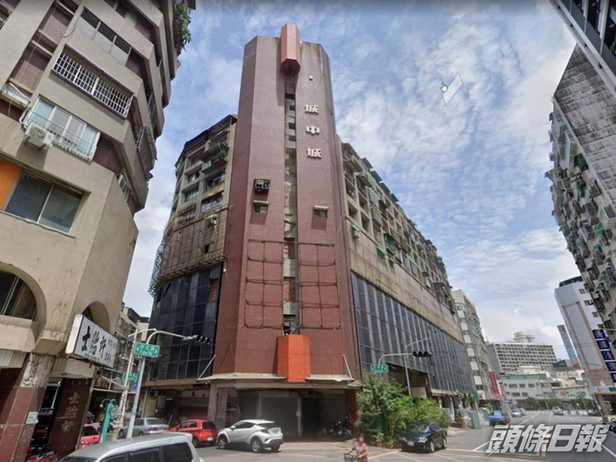 高雄城中城大樓火警前曾為當地地標,沒落後被民眾稱為「第一鬼樓」。網圖