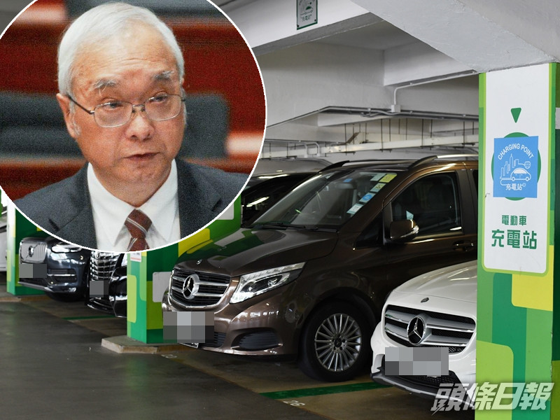 電動車數量增,環境局副局長謝展寰形容是翻天覆地改變。資料圖片