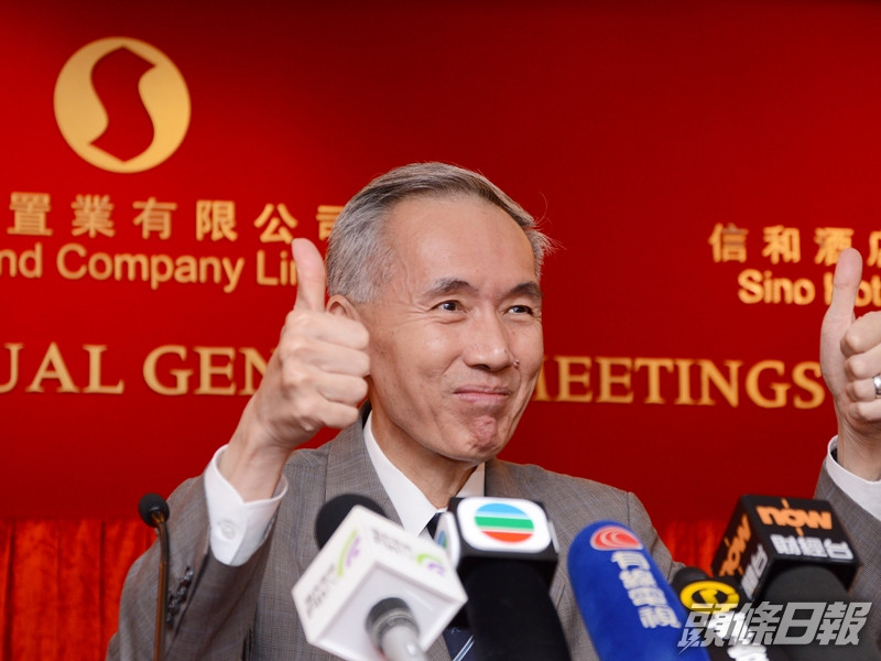 信和置業主席黃志祥。資料圖片