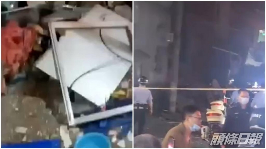 公安、消防及救援人員已趕往現場展開救援。互聯網圖片
