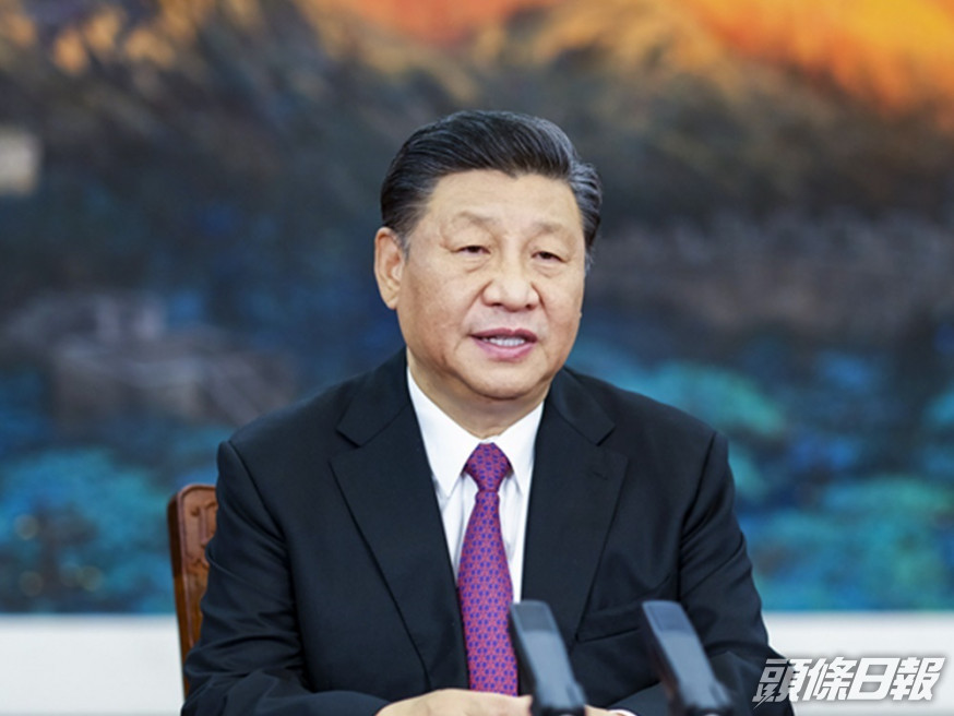 習近平主持中共中央政治局會議。新華社資料圖片