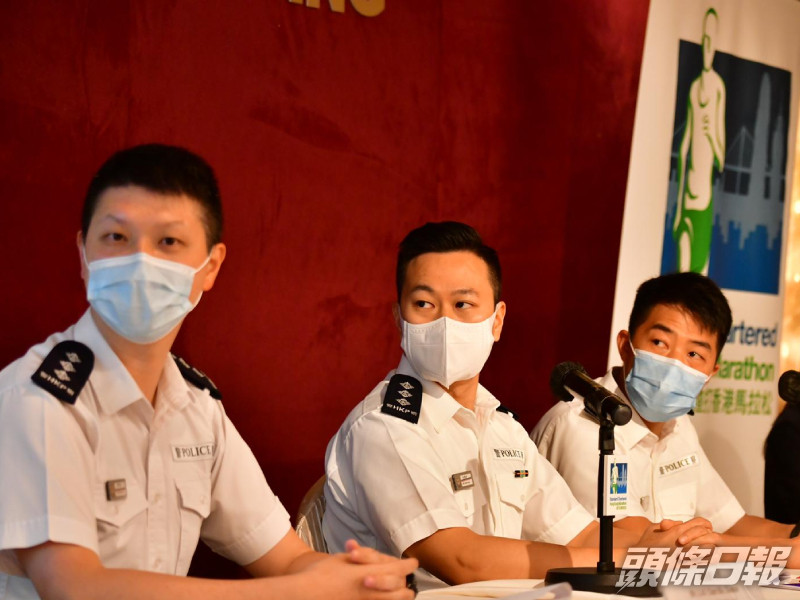 警方交代渣打馬拉松的特別交通安排。