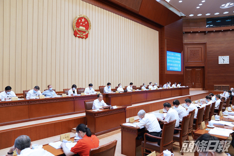 全國人大常委會會議將於8月17日至20日舉行。新華社資料圖片