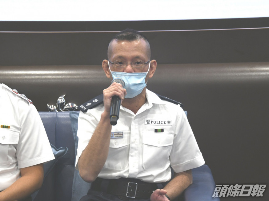 專責組高級警司梁偉基強調,本土恐怖主義威脅猶存,更出現地下化和隱蔽化跡象。 楊偉亨攝