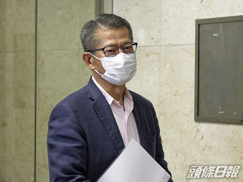 財政司長陳茂波認為會為本港經濟前景帶來不明朗因素。資料圖片
