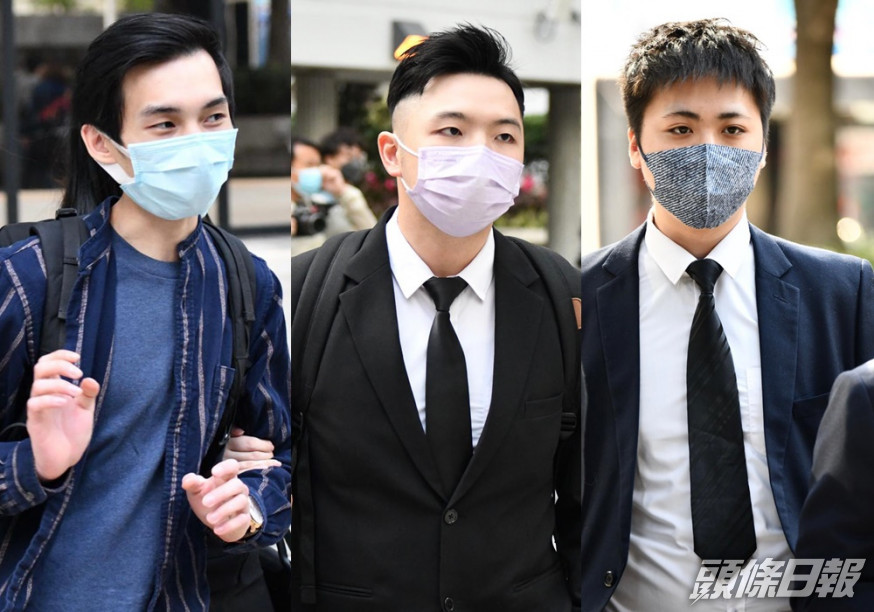 左起:張浩輝、胡凱富、陳子斌。