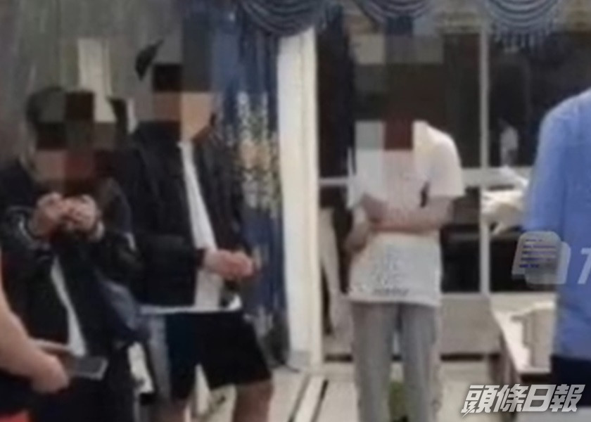 余姓網紅的新居被一批年青人佔用,涉事者竟未受罰。影片截圖