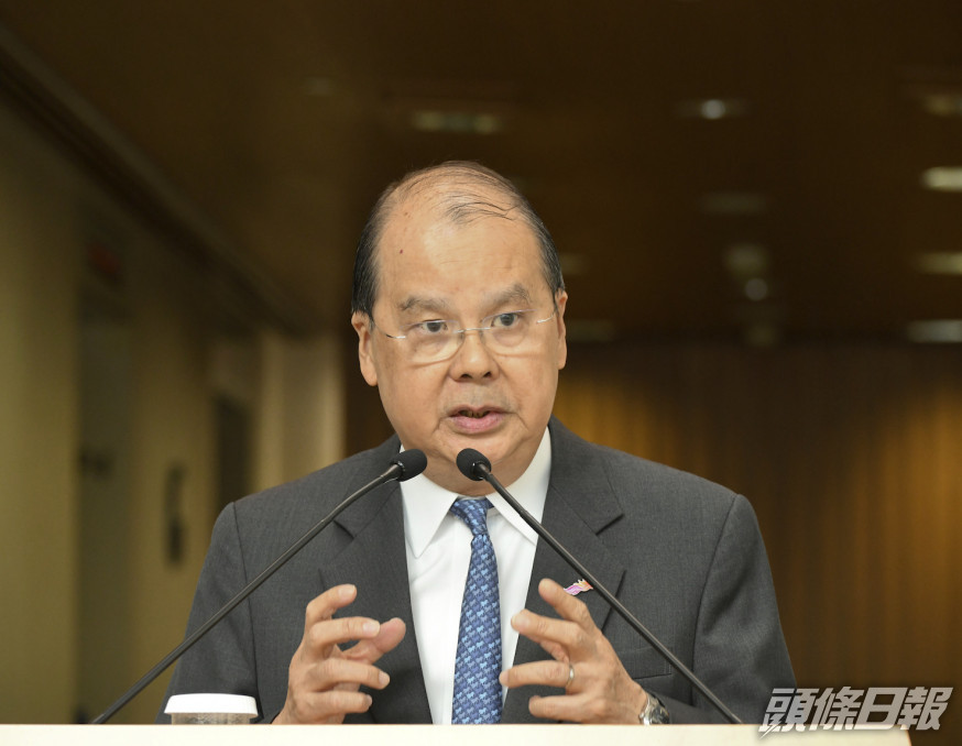張建宗強調,香港享有法治及司法獨立。資料圖片