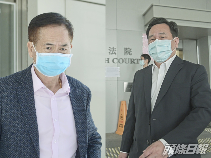 海天堂創辦人吳耀明(左);前股東蔡國強(右)。 資料圖片