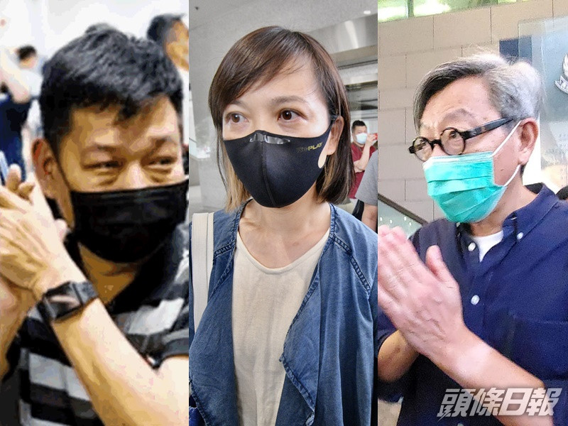 由左至右:林文宗、陳沛敏及馮偉光