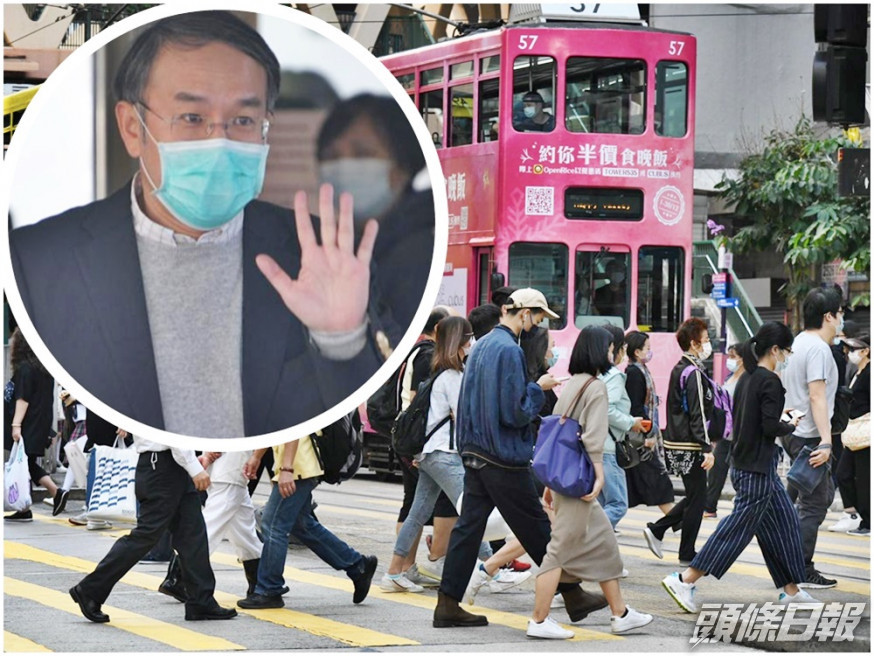 許正宇(小圖)表明政府資源有限,難再推出新一輪保就業計畫。