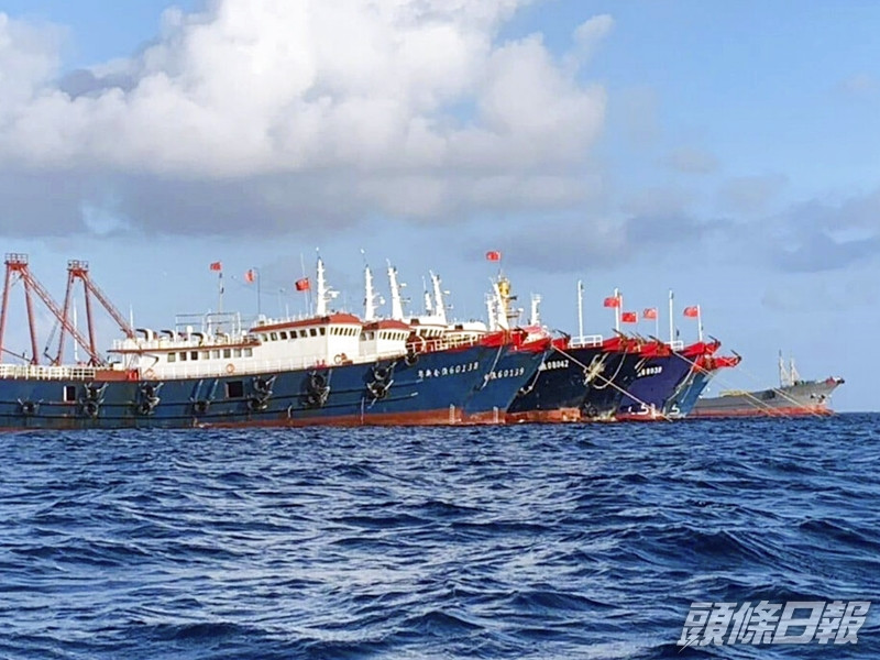 中國及菲律賓的南海爭議升級。AP圖片