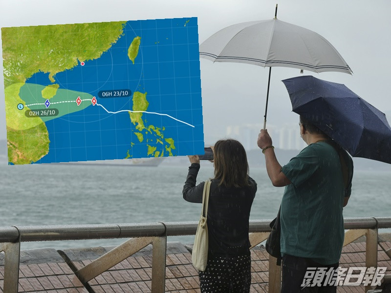 「沙德爾」黃昏最接近香港。