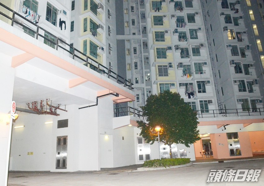 一名男子於德朗邨單位燒炭不治。資料圖片