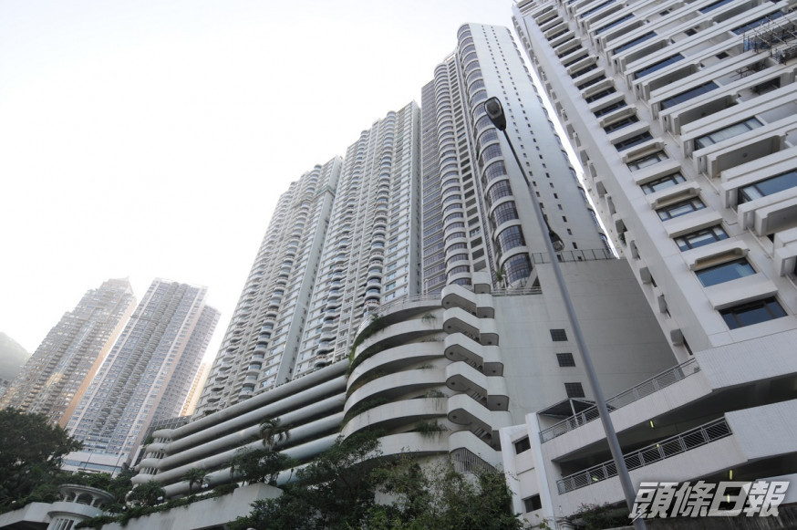中半山豪宅花園台。資料圖片