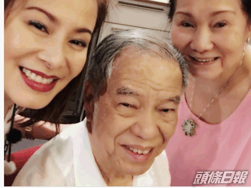 陳永栽(中)確診正在醫院治療。ig