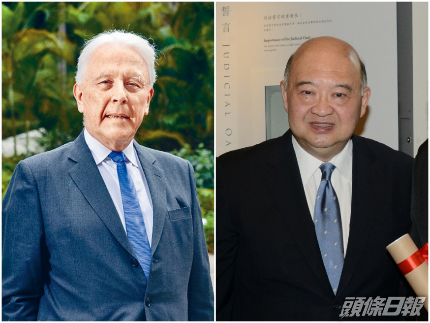 江樂士(左)、馬道立(右)。資料圖片
