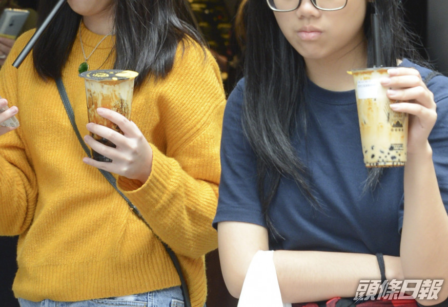 不少市民喜歡飲用台式飲品。資料圖片