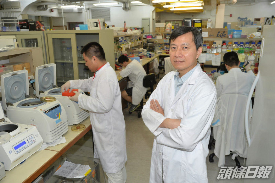 港大微生物學系前系主任胡釗逸離職。資料圖片