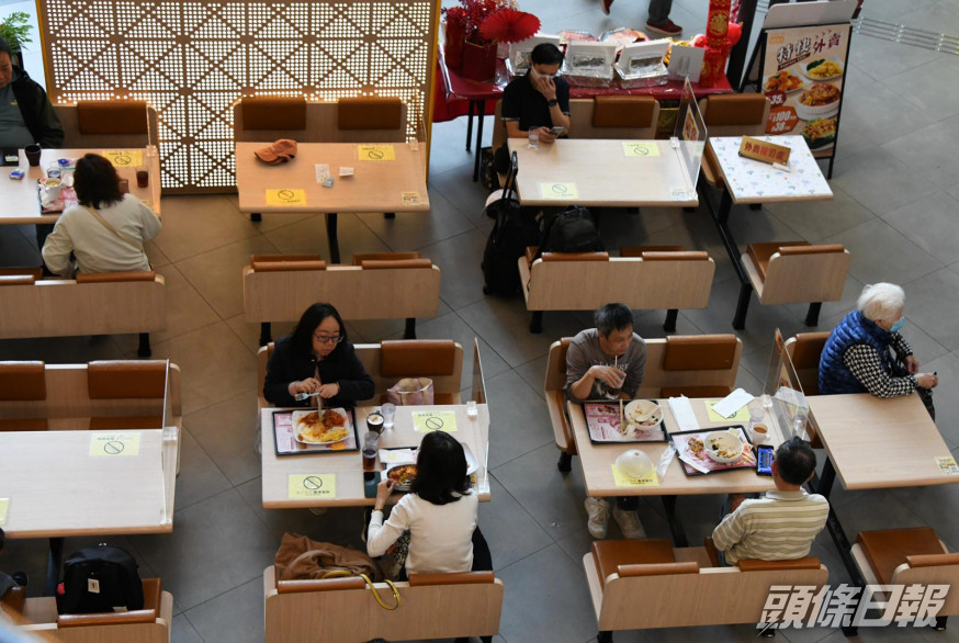 近期多了市民外出用膳。資料圖片