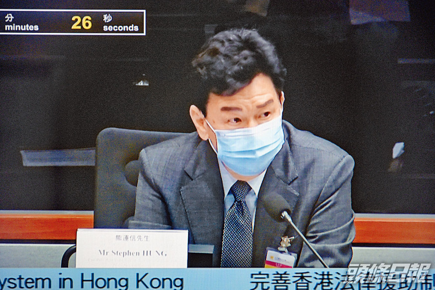 熊運信(圖)指要考慮公眾利益。