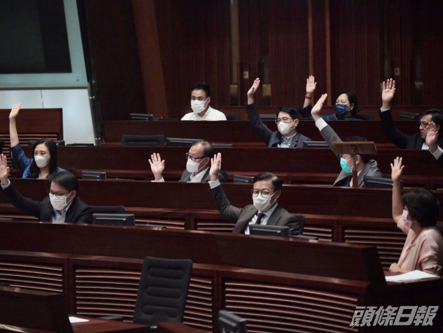 動議案在毋需記名表決下獲通過。