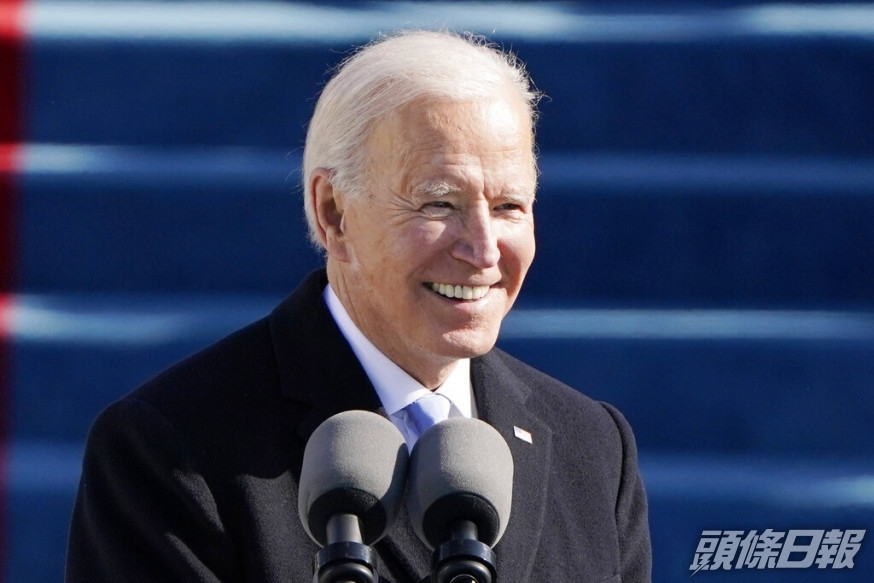 拜登是第一個在就職演說中這麼直接攻擊白人至上主義的總統。AP