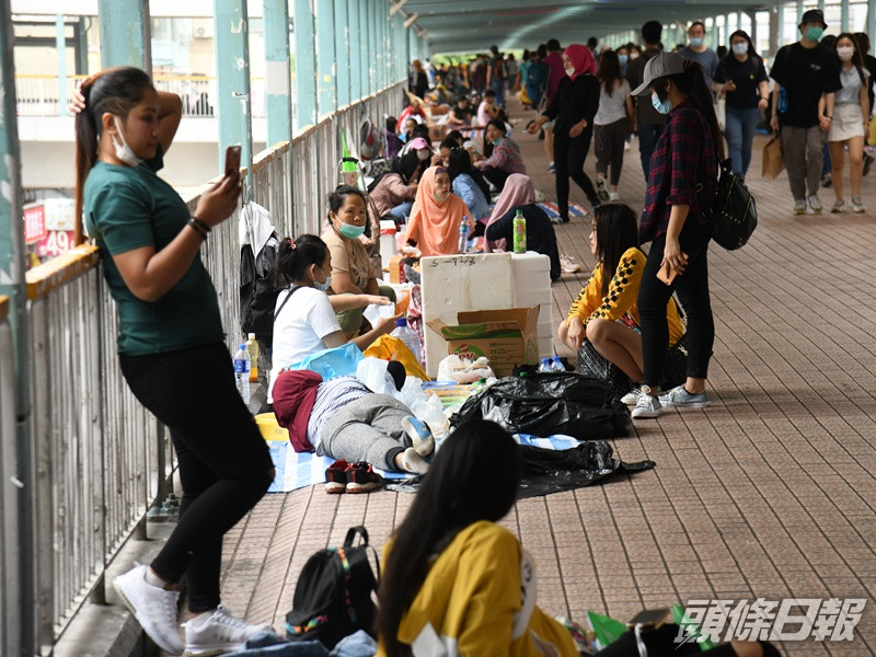 政府擬列明抵港外傭不宜家居檢疫。