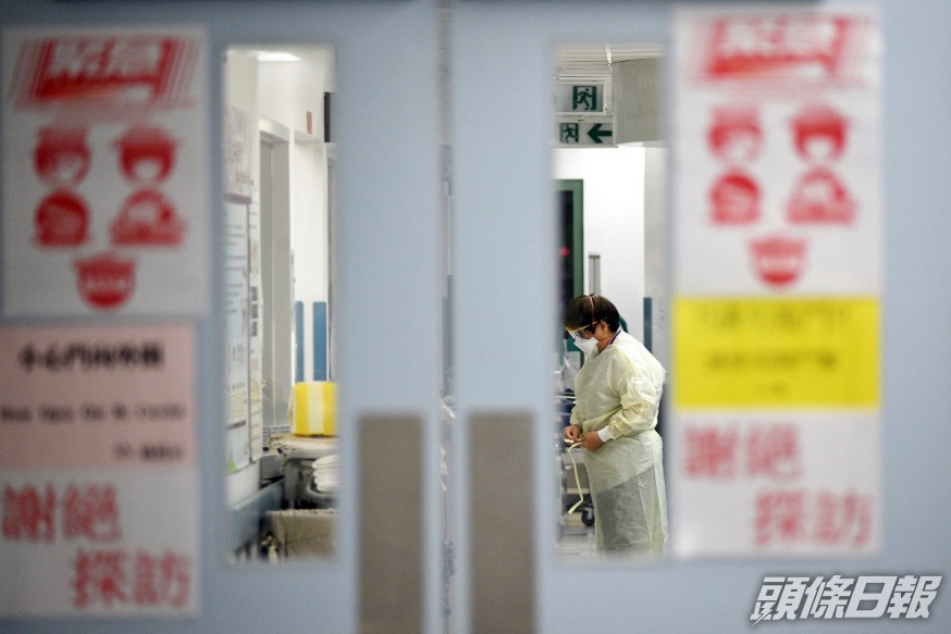 男病人擅離博愛醫院。資料圖片