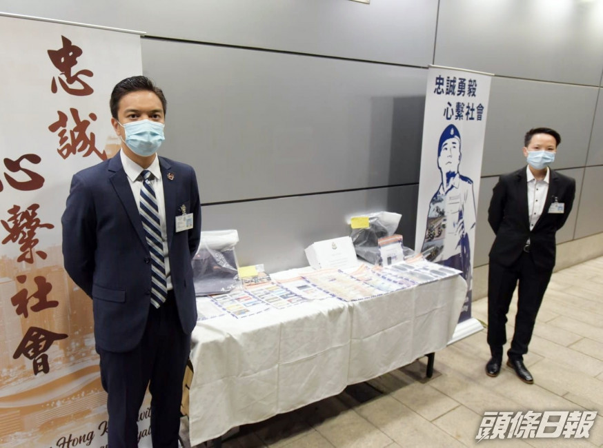 警方交代案情。