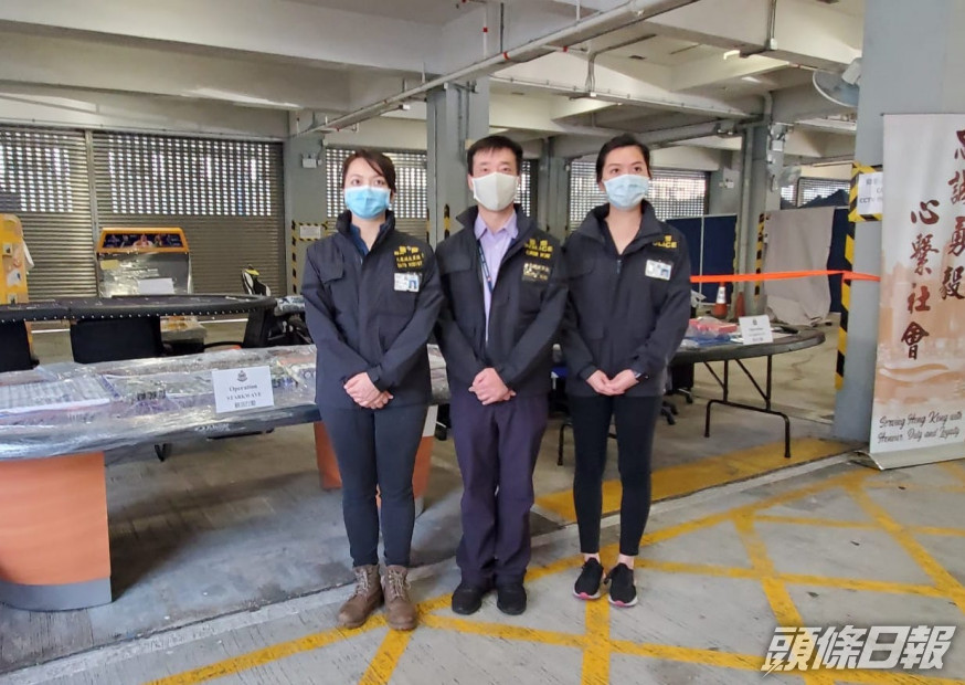警方交代案情。