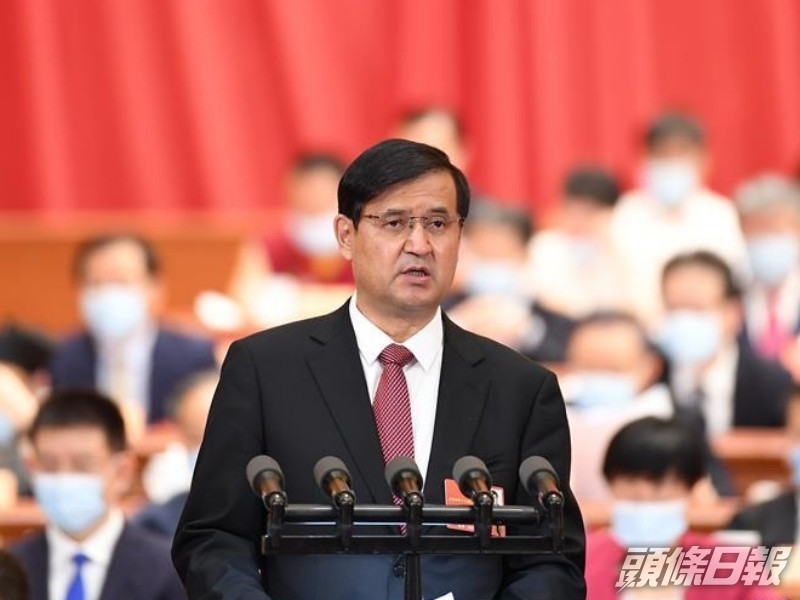 全國政協委員、新疆人大常委會副主任穆鐵禮甫哈斯木昨日出席政協全體會議。新華社