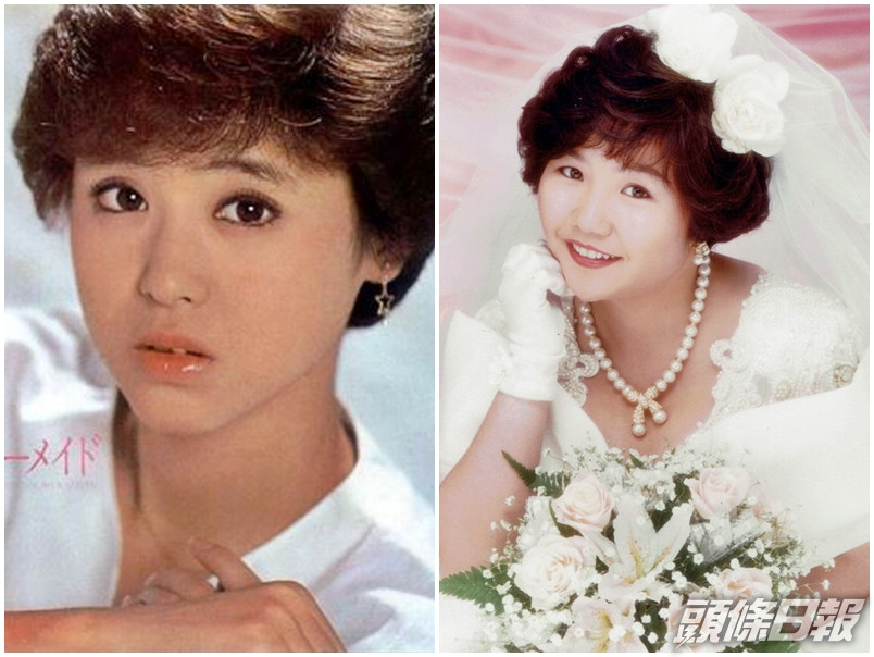 有網民指,麥玲玲(右)與日本女星松田聖子(左)「撞樣」。網圖