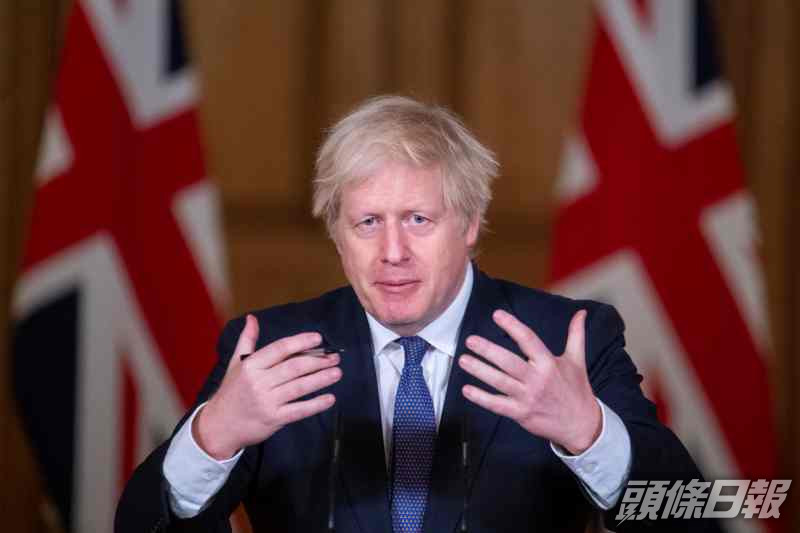約翰遜冀藉主辦G7凝聚全球經濟復甦的共識。AP