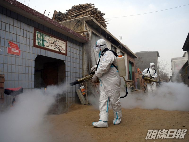 河北省爆本土疫情,當局宣布石家莊市進入戰時狀態。新華社圖片
