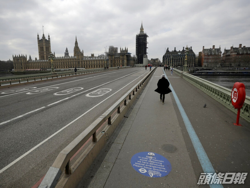 英國全國至今共有3,670萬人接種了第一劑疫苗。AP資料圖片