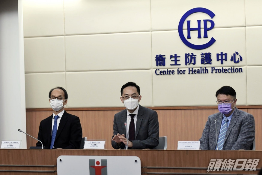 左起:劉宇隆、林文健、許樹昌。資料圖片