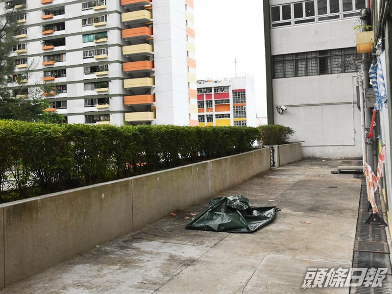 葵涌祖堯邨一名六旬翁疑因病厭世,墮樓死亡。